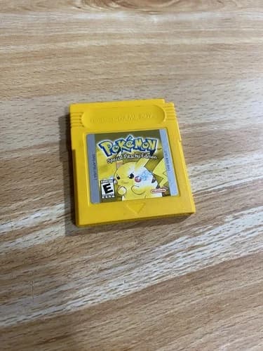 Pokemon Yellow Version Nintendo Game Boy, 1999, Authentic, Tested And Works