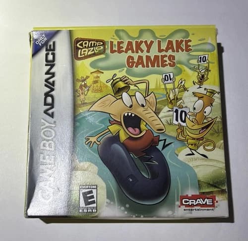 Nintendo Game Boy Advance Camp Lazlo Leaky Lake Games Tested Authentic CIB