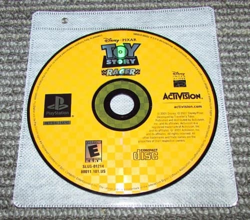 Toy Story Racer (Game Only) Playstation PS1 Fast Shipping