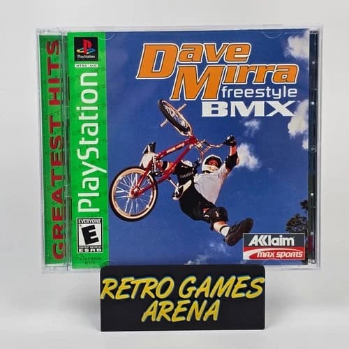 Dave Mirra Freestyle BMX (PlayStation 1 PS1) Greatest Hits CIB COMPLETE