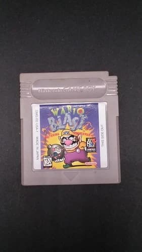 Game Boy Wario Blast Cartridge only tested works