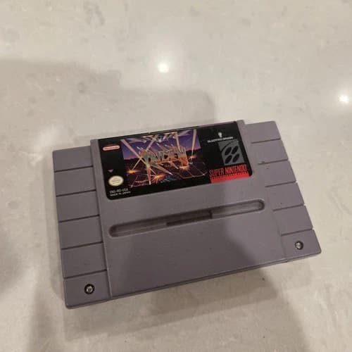 Raiden Trad (Super Nintendo SNES, 1991) Tested Working