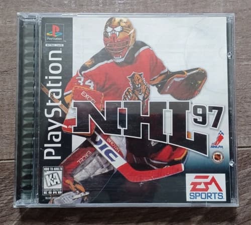 NHL 97 HOCKEY Sony PlayStation 1, PS1 - Classic EA SPORTS Hockey Game! NICE!!