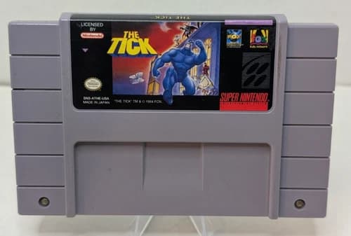 The Tick (SNES Super Nintendo, Vintage Video Game) LOOSE