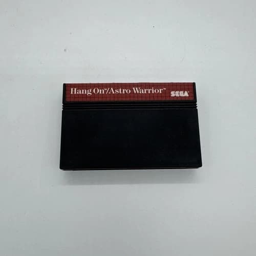 Hang On Astro Warrior Game Sega Master System SMS Combo Cartridge