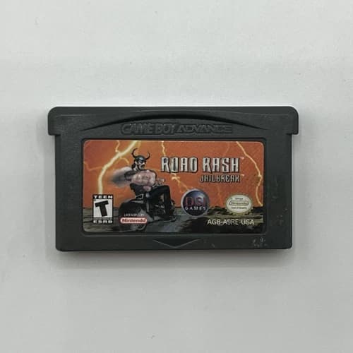 Nintendo Game Boy Advance Road Rash Jailbreak Authentic Tested Working GBA 2003