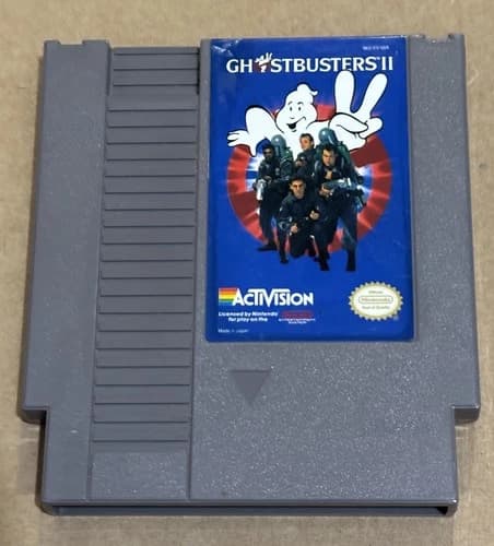 Nintendo NES Ghostbusters II (Cleaned, Tested & Working)