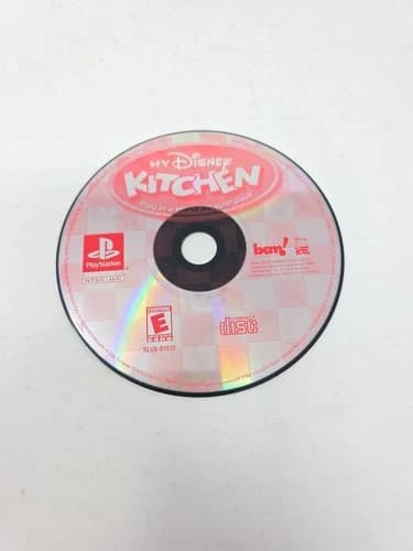 My Disney Kitchen PlayStation 1 PS1 Disc Only Loose Disc Tested
