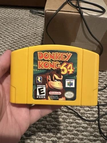 Donkey Kong 64 Nintendo 64 N64 Game Cartridge Only Tested Authentic Cleaned