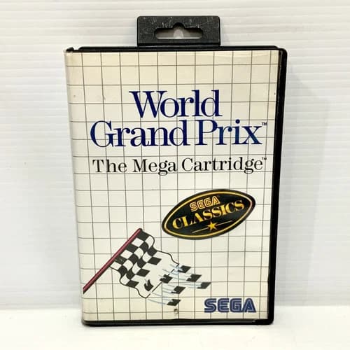 World Grand Prix - Sega Master System - Tested & Working