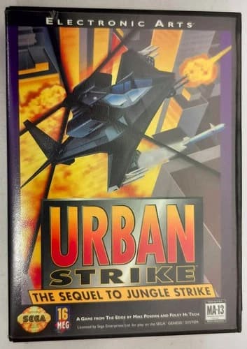 Urban Strike Sega Genesis CIB