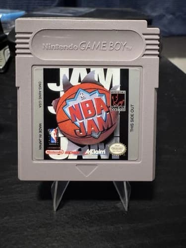 NBA Jam (Nintendo Game Boy, 1994) TESTED