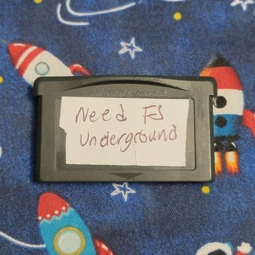 Need for Speed Underground Cartridge - Nintendo Game Boy Advance GBA Acceptable