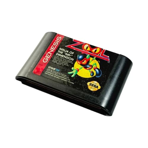 GENESIS – Zool: Ninja of the “Nth” Dimension | Player Copy | Certified Refurb |