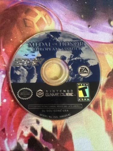 Medal of Honor European Assault Nintendo GameCube Disc Only Loose Disc