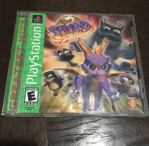 Spyro: Year of the Dragon Greatest Hits (Sony PlayStation 1, 2000)