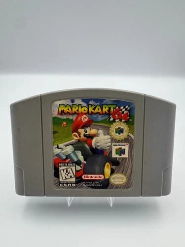 Mario Kart 64 N64 Authentic Cartridge Tested Working Acceptable Condition