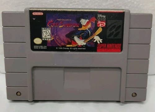 Maui Mallard in Cold Shadow (Super Nintendo SNES) Original Authentic Cartridge