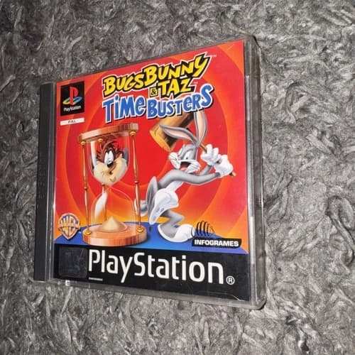 Bugs Bunny and Taz Time Busters PS1 Sony Playstation 1