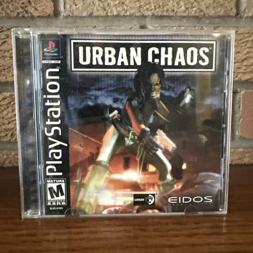 Urban Chaos (Sony PlayStation 1, 2000) PS1 Complete CIB W/ Reg Card