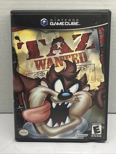 Taz: Wanted (Nintendo GameCube, 2002) – Complete in Box with Manual