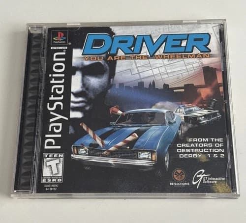 Driver You Are The Wheelman PlayStation 1 PS1 - Complete CIB - Tested & Works