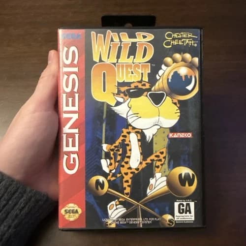 Chester Cheetah Wild Wild Quest (Sega Genesis) Tested - Authentic