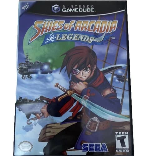 Skies of Arcadia Legends Nintendo GameCube 2003, Complete In Box With Manual EUC