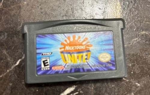 Nicktoons Unite! Nintendo Gameboy Advance Cartridge Only