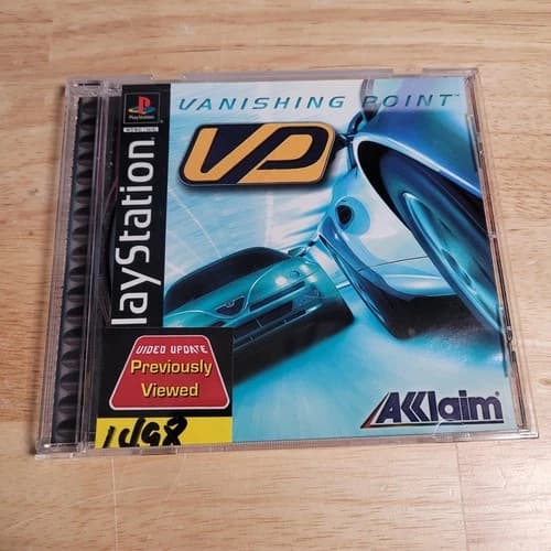 Vanishing Point PS1 Sony PlayStation 1, 2001 - Tested