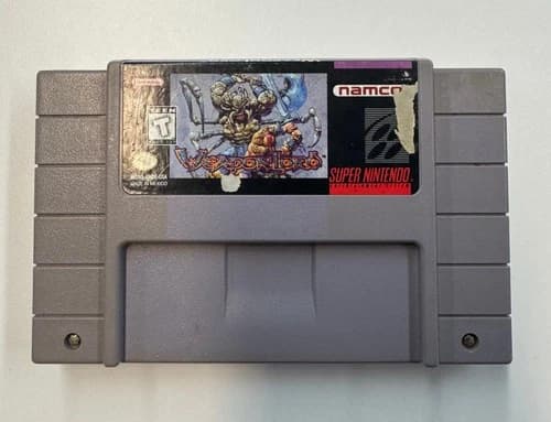 Weaponlord SNES Super Nintendo 1995 Authentic Cartridge Only
