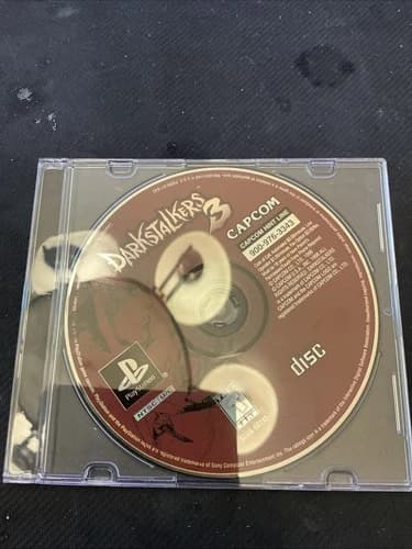 Darkstalkers 3 (Sony PlayStation 1, 1998) PS1 Disc Only PSONE TESTED WORKS