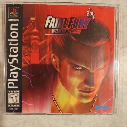 PLAYSTATION 1 Fatal Fury Wild Ambition PS1 PS One