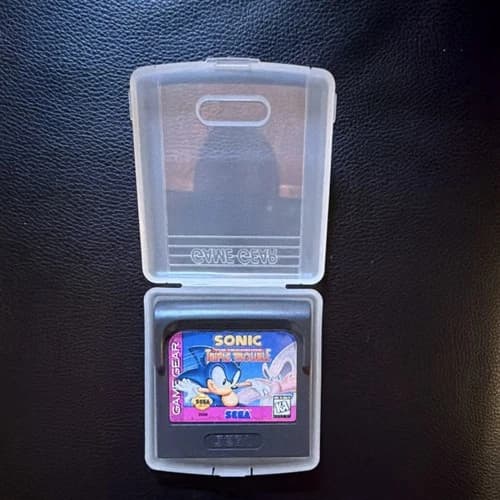 SEGA Sonic the Hedgehog: Triple Trouble Sega Game Gear Platformer KA Cartridge