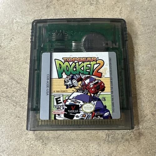 Top Gear Pocket 2 Nintendo Game Boy Color 1999 Cartridge Only Tested
