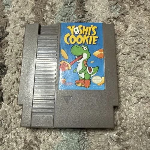 YOSHI'S COOKIE for Nintendo NES (1993) Authentic