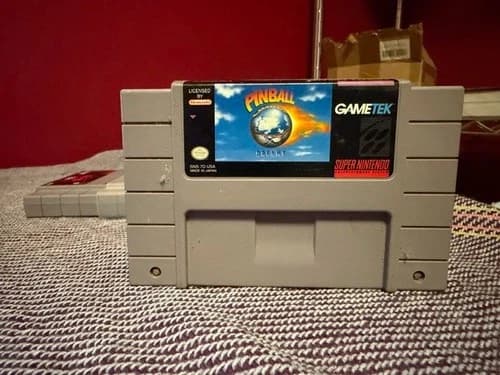 Pinball Dreams (Super Nintendo SNES, 1992) Tested Authentic Game