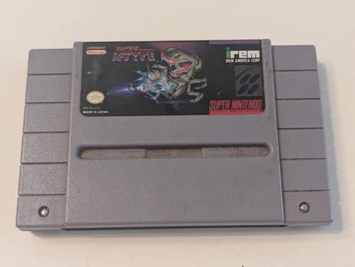Super R-Type (Super Nintendo Entertainment System SNES 1991) Tested