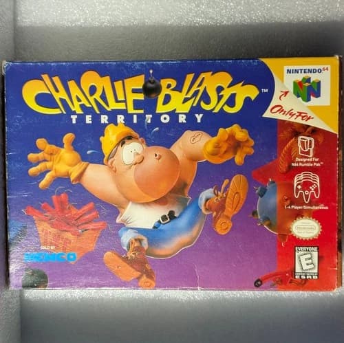 CIB, Charlie Blast’s Territory (Nintendo 64)