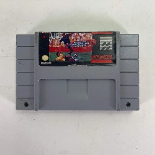 International Superstar Soccer (Super Nintendo SNES, 1995)
