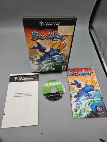 Scaler (Nintendo GameCube, 2004) Complete CIB W/ Manual Authentic TESTED