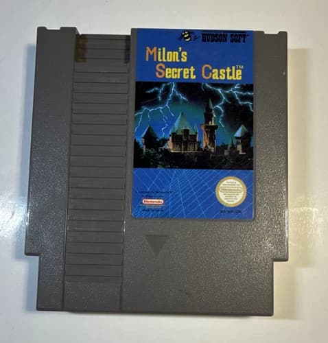 Hudson Soft Milon's Secret Castle NES NTSC-U/C (US/Canada) 1987 Cartridge