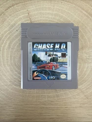 Super Chase HQ (Nintendo Game Boy, 1994) Authentic Tested Working