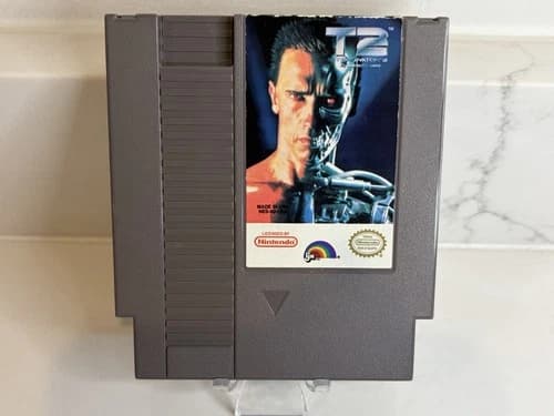 Terminator 2 Judgment Day - 1992 NES Nintendo Game - Cart Only - TESTED!