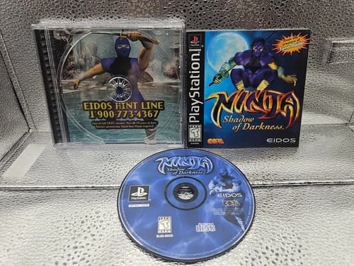 Ninja: Shadow of Darkness (PlayStation 1 PS1, 1998) CIB Complete w/ Reg Card