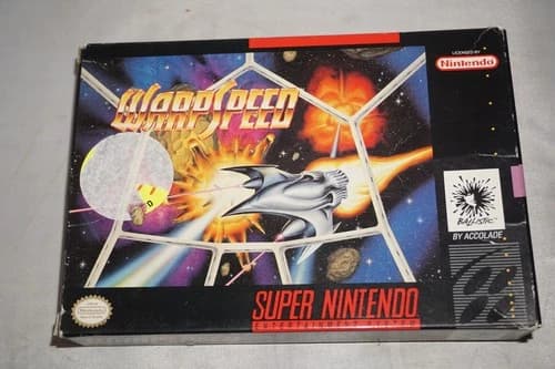 Warpspeed (Super Nintendo SNES) Complete in Box CIB