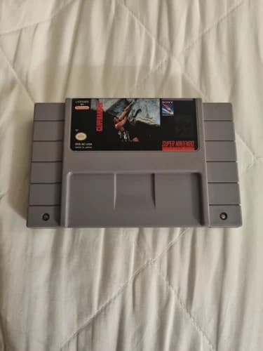 CliffHanger Super Nintendo SNES Cartridge USA Cart