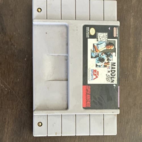 EA Sports Madden NFL 96 Super Nintendo SNES 1995 Sports Football Cartridge