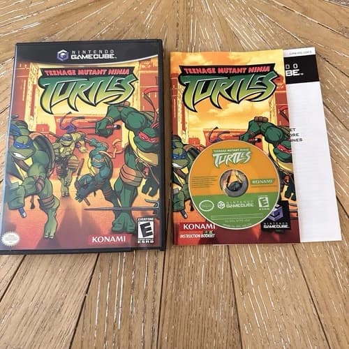 Teenage Mutant Ninja Turtles - Nintendo GameCube - CIB Tested and Working!