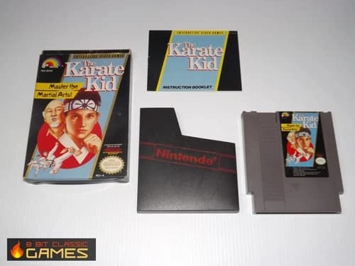 The Karate Kid -COMPLETE - NINTENDO NES - FAST SHIPPING! 44a